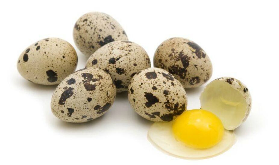 Huevos de codorniz para potencial